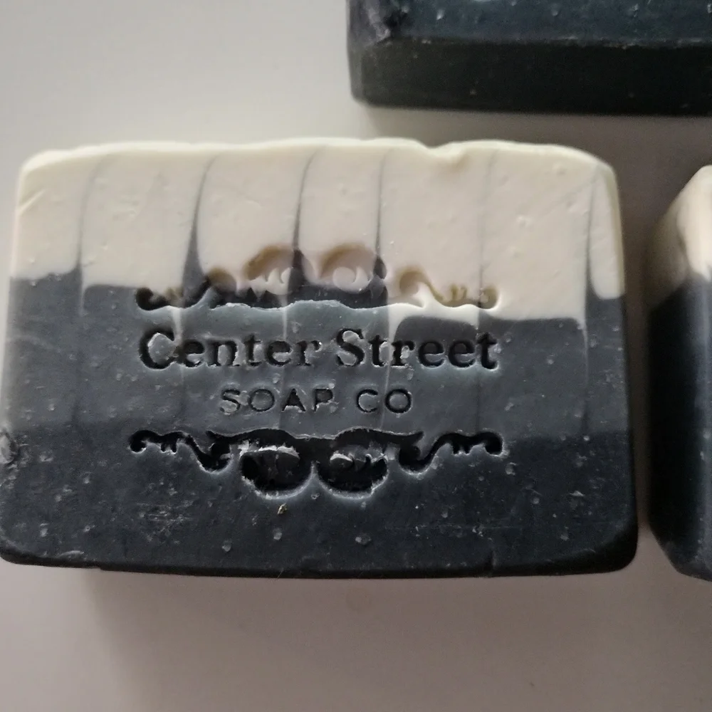 3 x Center Street Soap Co Perfect Man Handmade Masculine Artisan Vegan Soap Bars